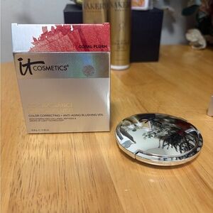 It Cosmetics CC+ Radiance Ombré Coral Flush Blush NEW IN BOX, DISCONTINUED, BNIB
